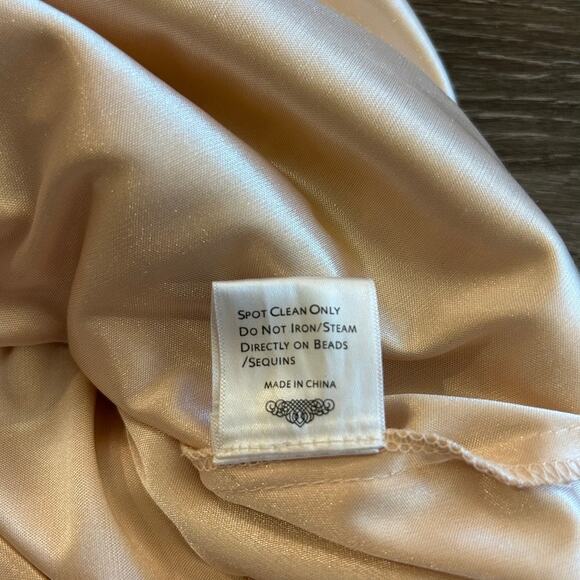 NWT Sue Wong Beaded Sequin Dress Size 0 Art Deco Gatsby Formal‎ Cocktail Gown - Picture 14 of 16